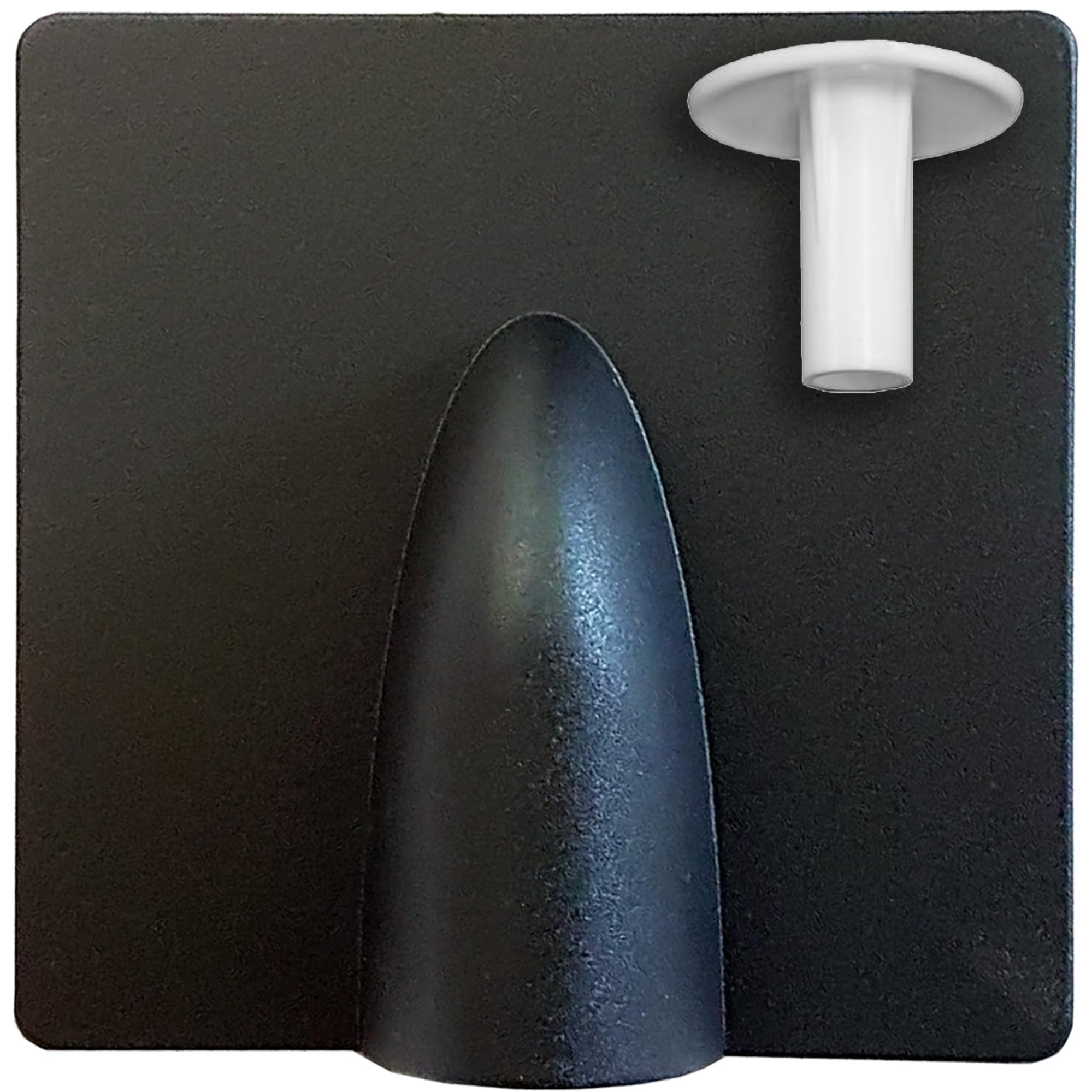 2 x Black Drill Hole Damage Cable Tidy Cover Shield for Pipe Hose Buster